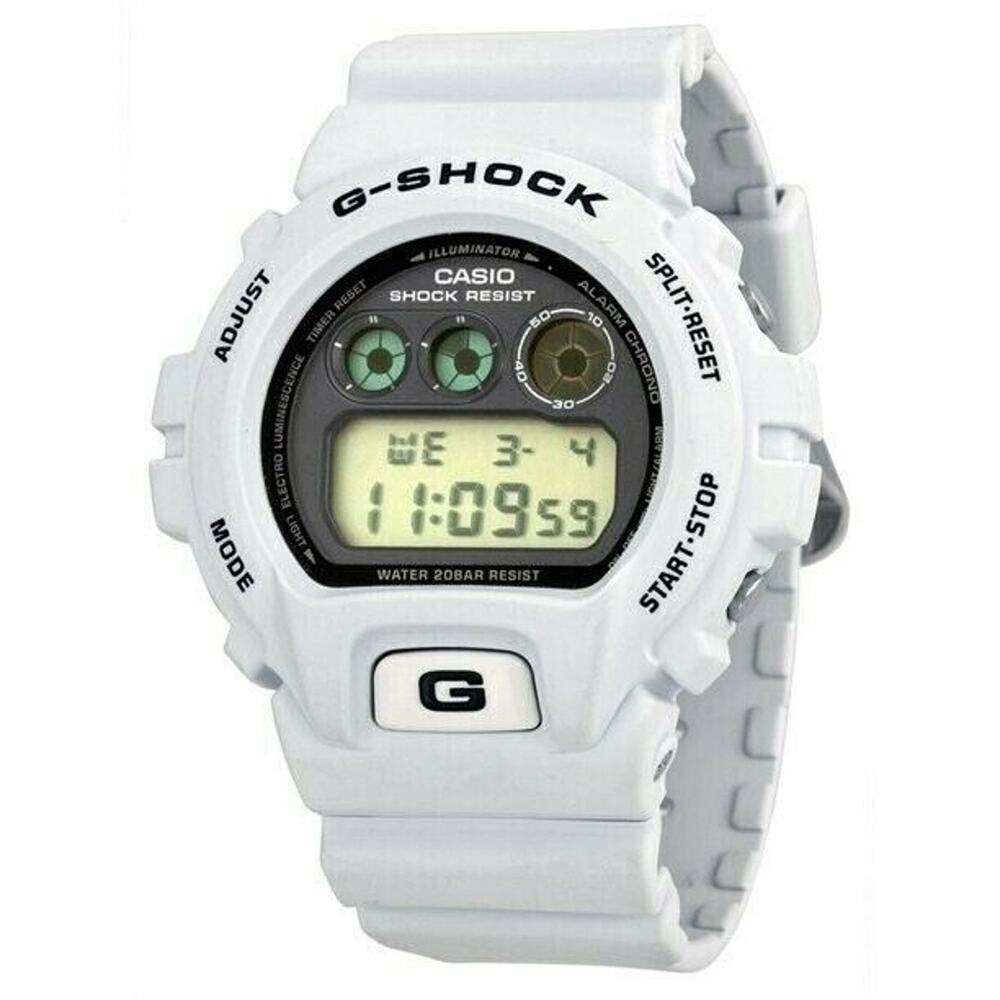 Casio G-Shock DW6900FS-8 Matte White Men's Japan Watch Rare